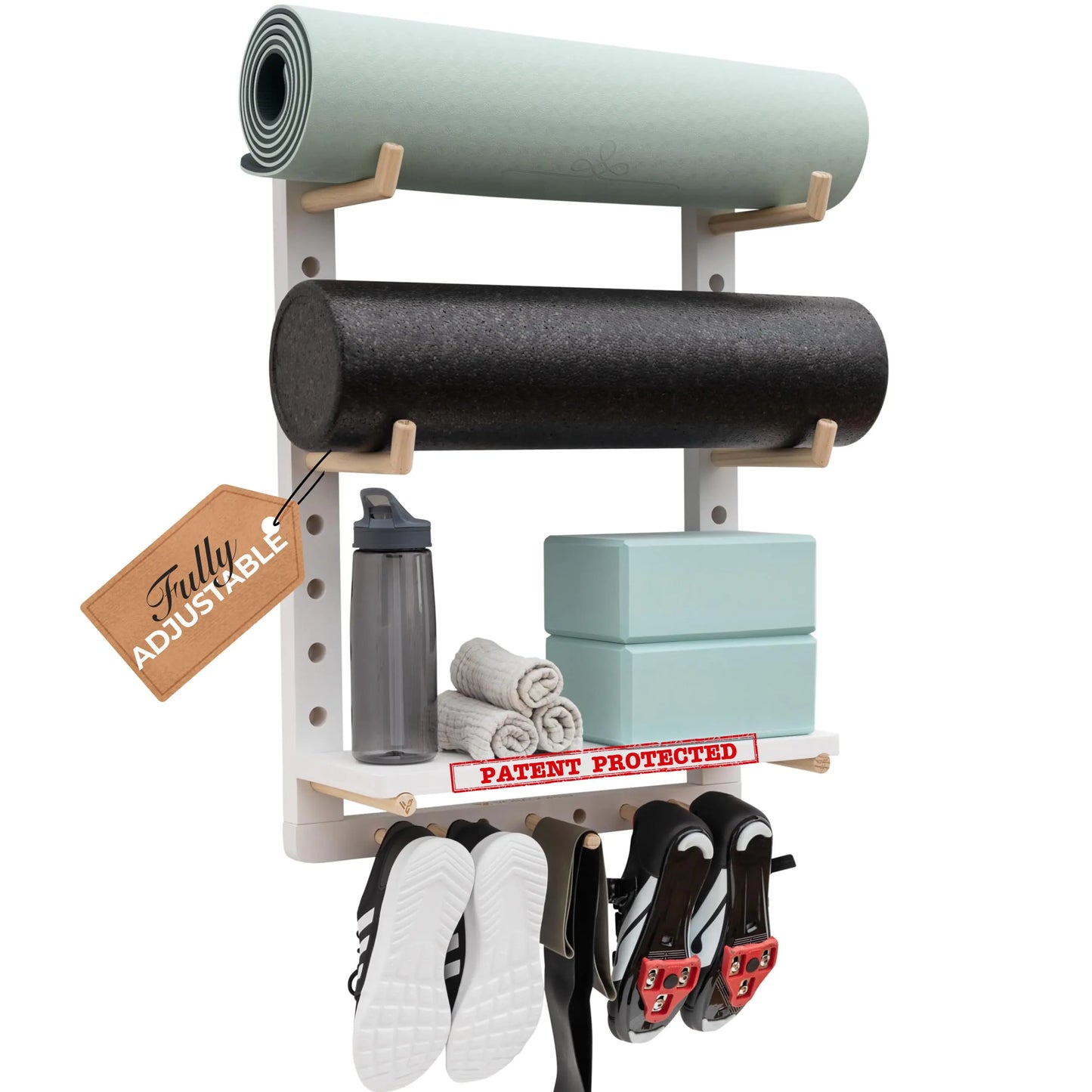 Yoga Mat Holder Wall Mount