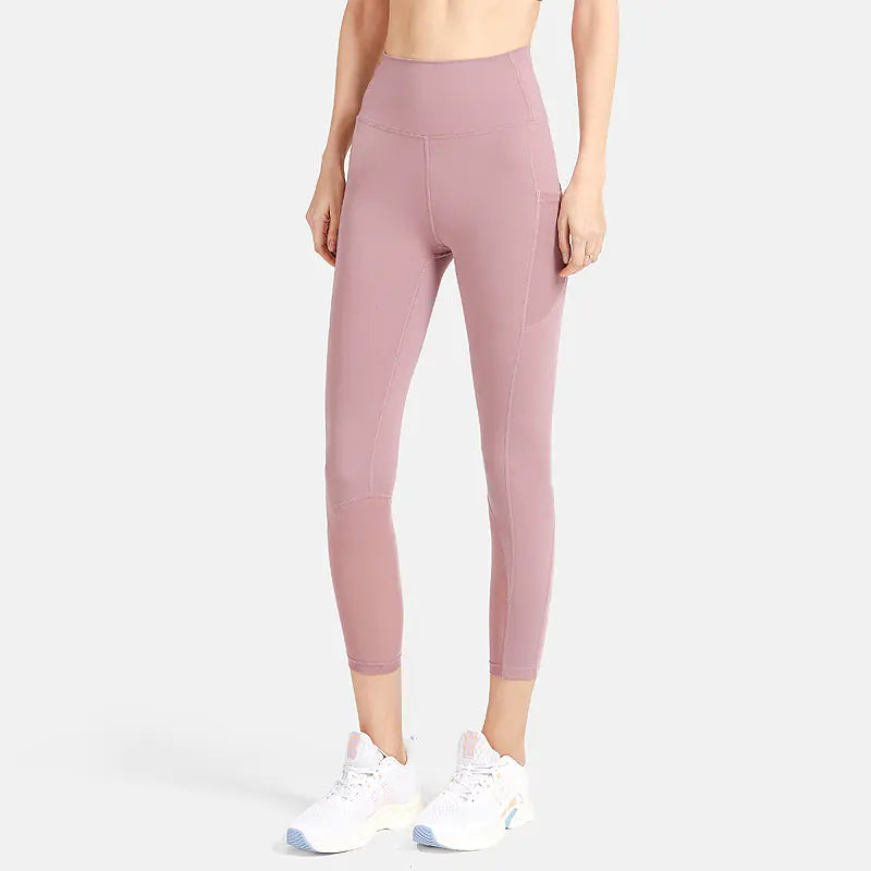 Reversible Brushed Nude Yoga Pants