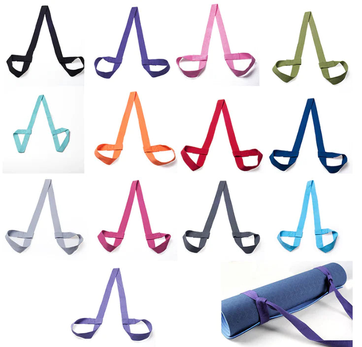 Portable Multi-Purpose Yoga Mat Tie Down Strap