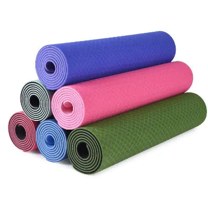 Double Layer Yoga Mat for Fitness and Exercise