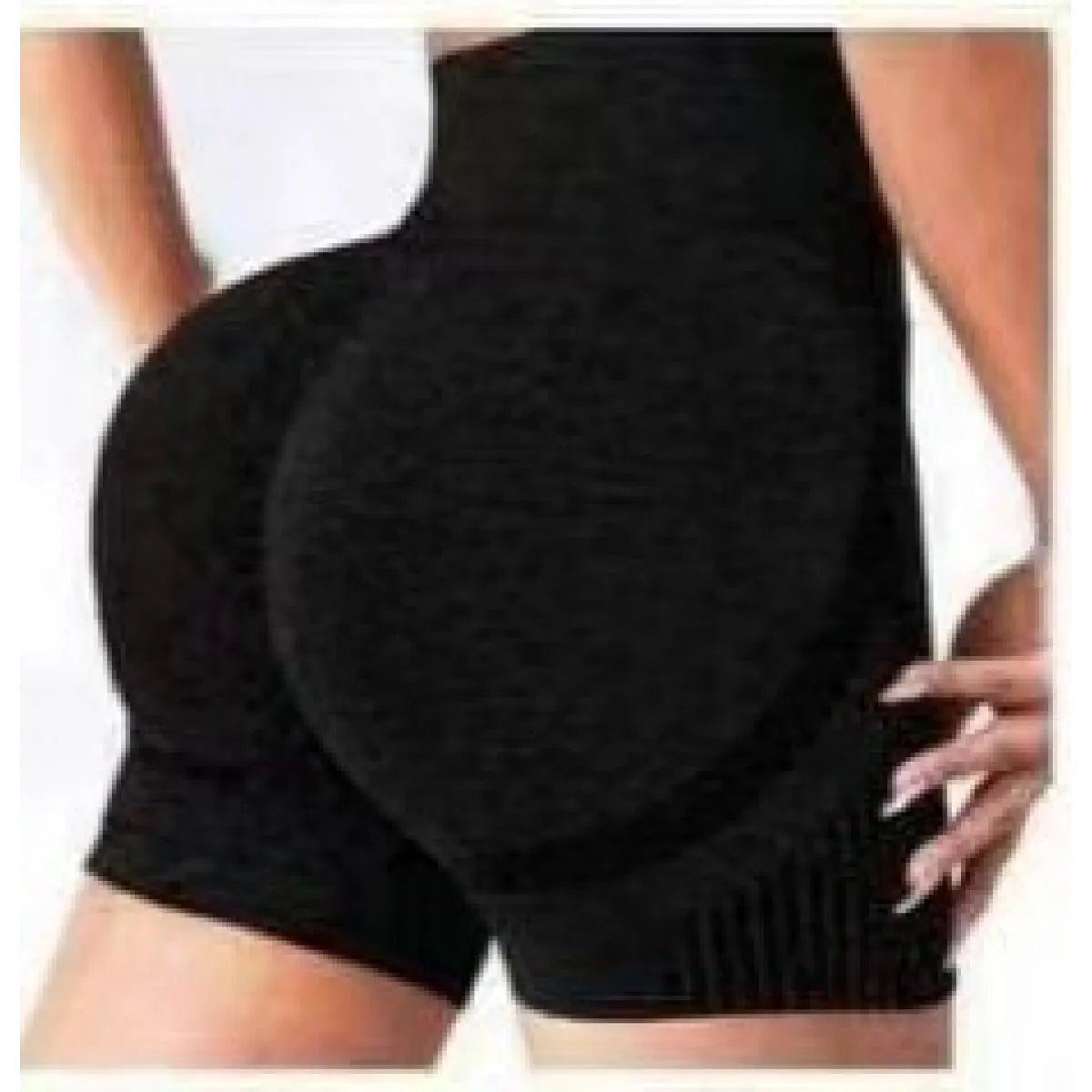 Seamless High-Waist Yoga Shorts