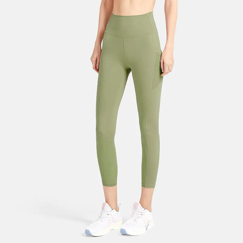 Reversible Brushed Nude Yoga Pants