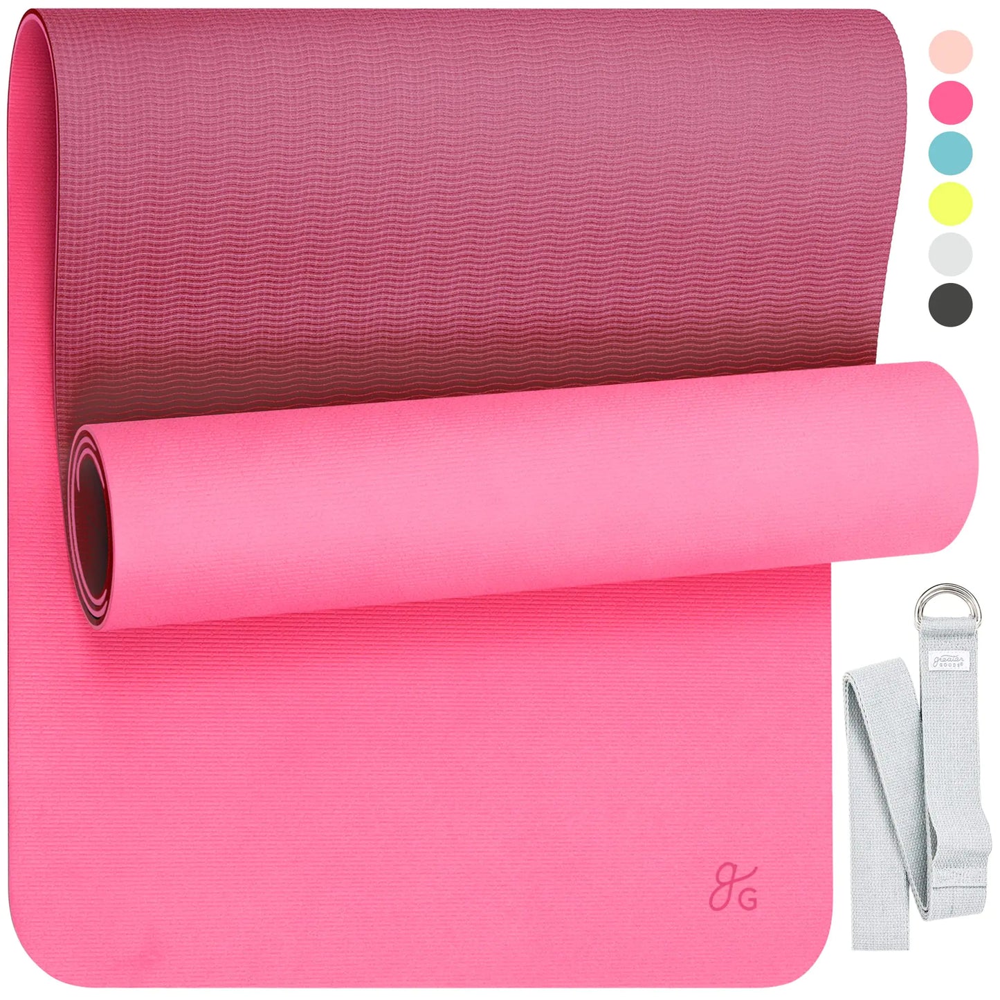 Watermelon Pink Yoga Mat