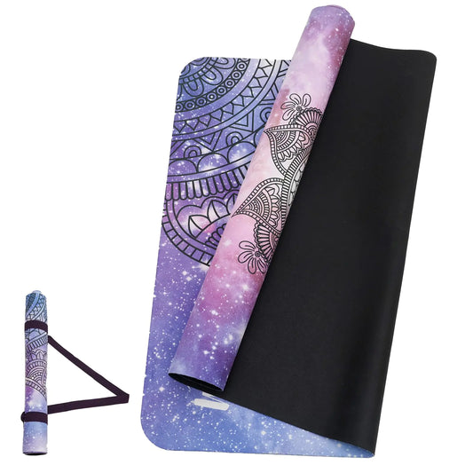Suede Trippy Yoga Mat