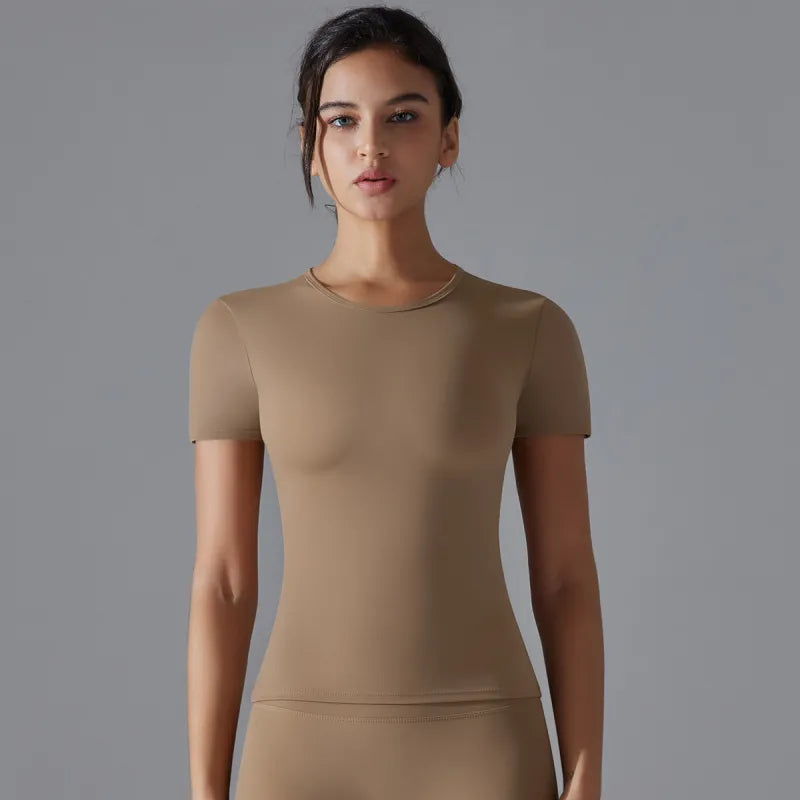 Women's Yoga Short Sleeve