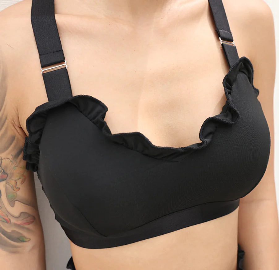 Lace Edge Yoga Set for Hot Yoga