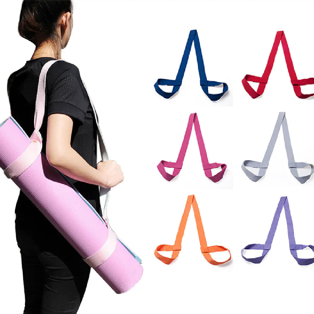 Portable Multi-Purpose Yoga Mat Tie Down Strap