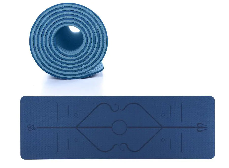 Eco-Friendly TPE Non-Slip Yoga Mat and Carpet